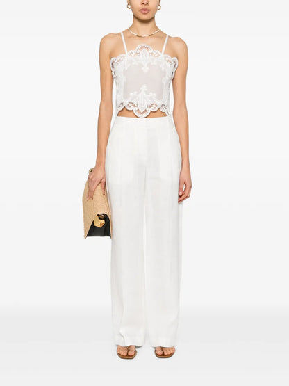 Floral-Lace Top