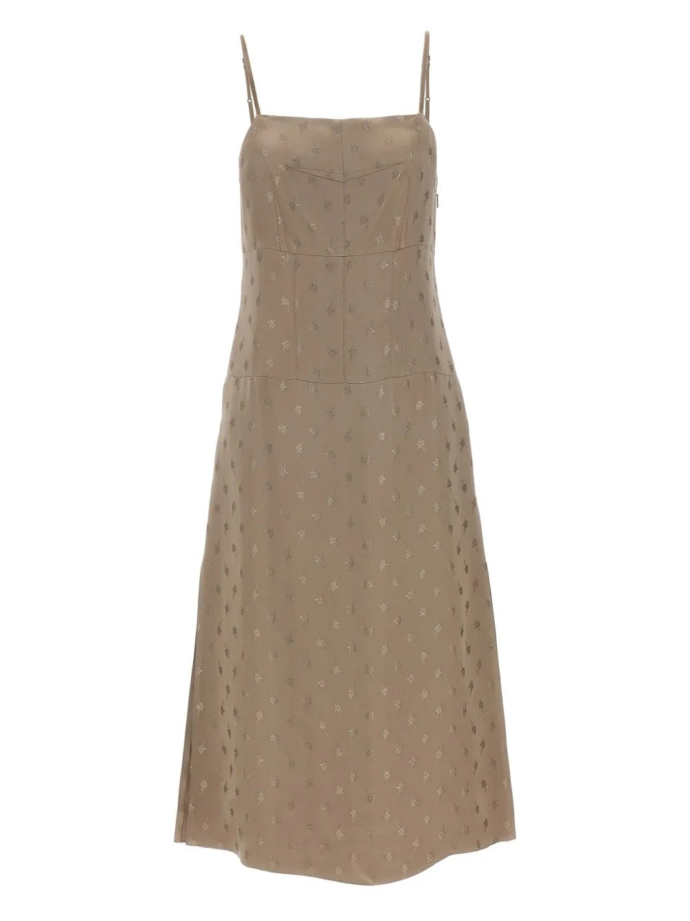 Satin Midi Dress