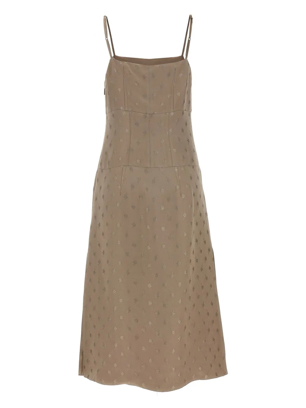 Satin Midi Dress