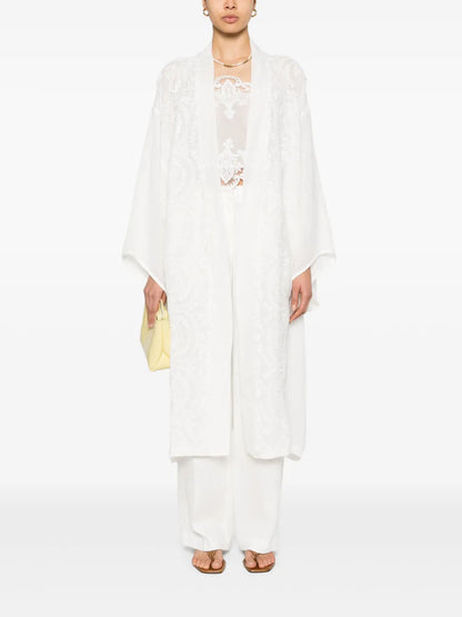 Corded-Lace Coat