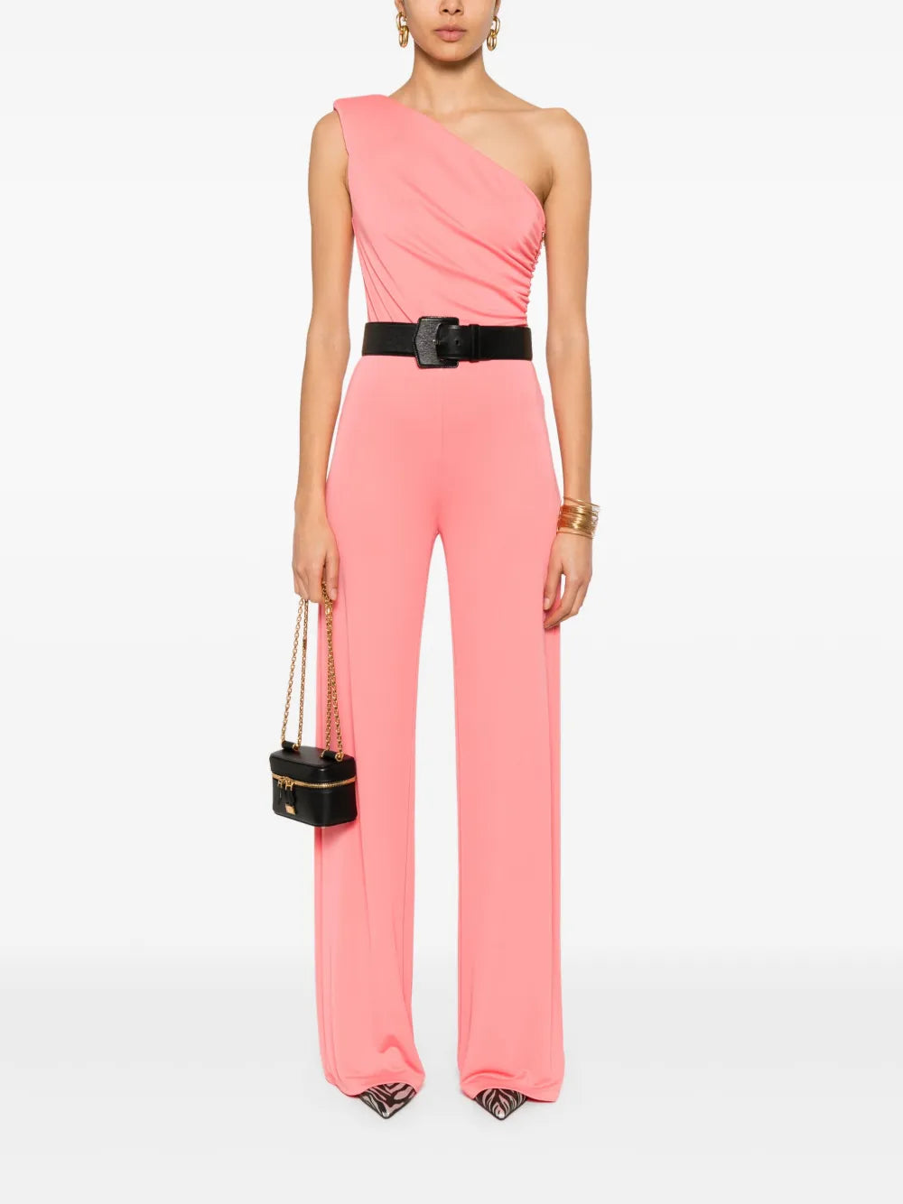 Ruched-Detailed Jumpsuit