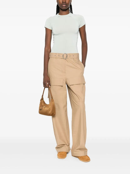 Logo-Embroidered Cargo Trousers