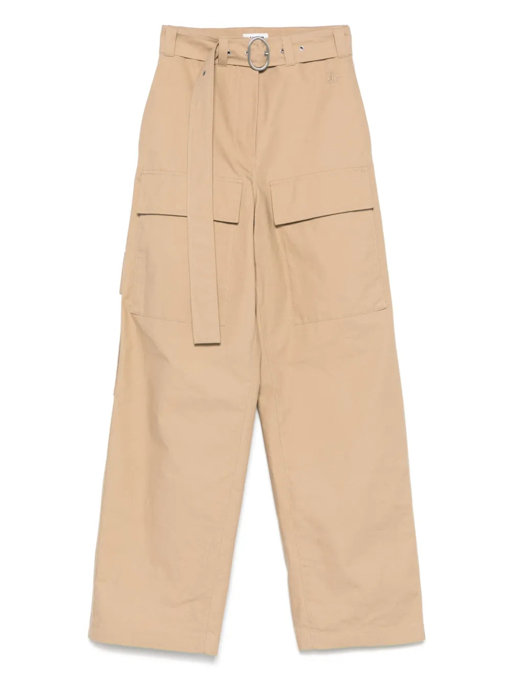 Logo-Embroidered Cargo Trousers