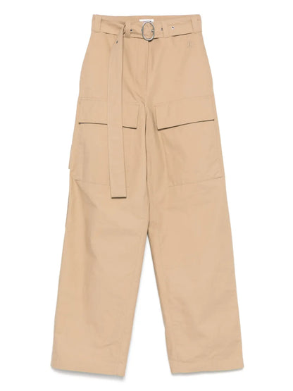 Logo-Embroidered Cargo Trousers