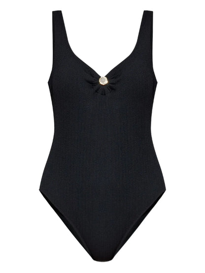Appliqué-Logo Swimsuit