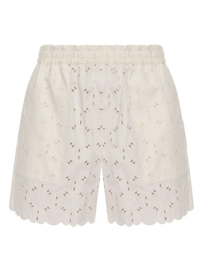 Embroidered Shorts