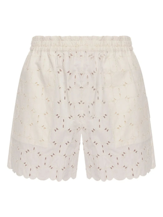 Embroidered Shorts