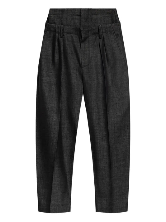 High-Waisted Trousers