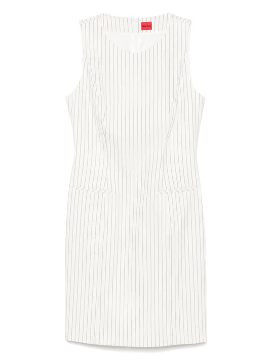 Striped Shift Mini Dress