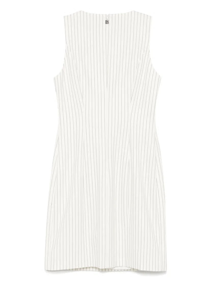 Striped Shift Mini Dress