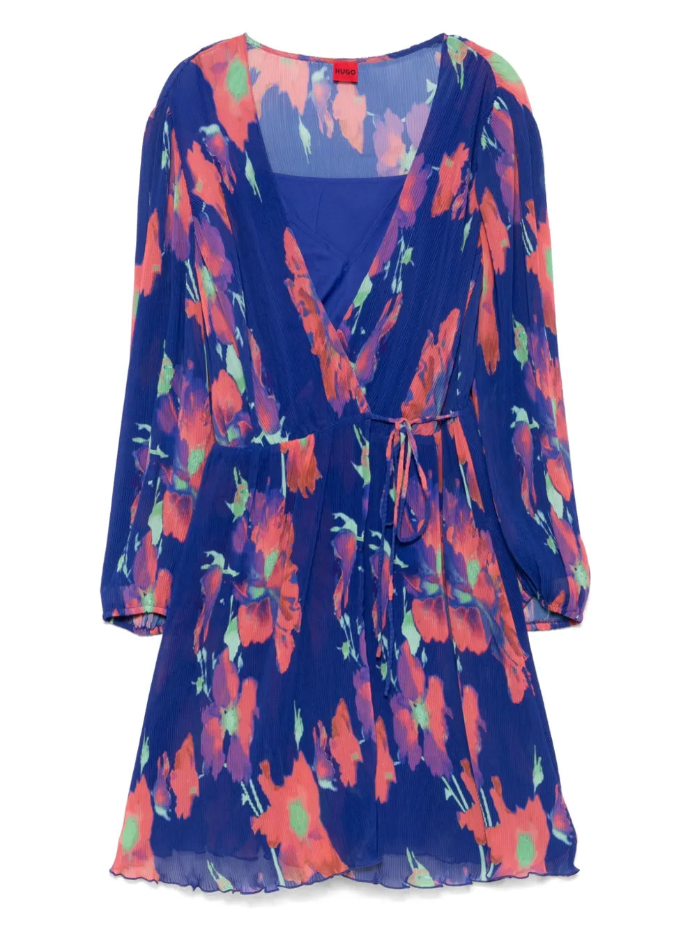 Floral-Print Midi Dress