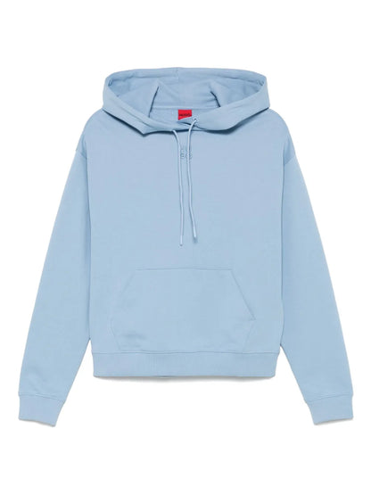Stacked Logo-Embroidered Hoodie