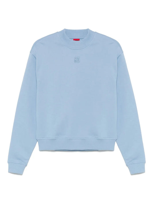 Stacked Logo-Embroidered Sweatshirt