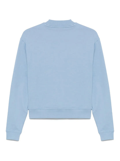 Stacked Logo-Embroidered Sweatshirt