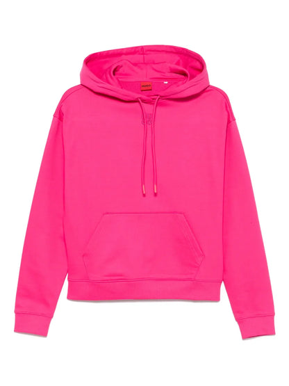 Stacked Logo-Embroidered Hoodie