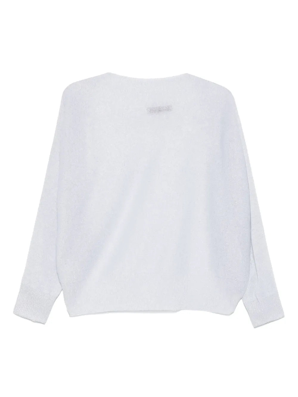 Metallic-Threaded Cardigan