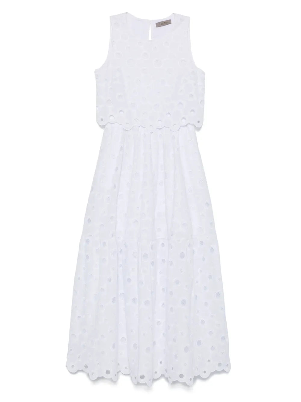 Broderie-Anglaise Maxi Dress