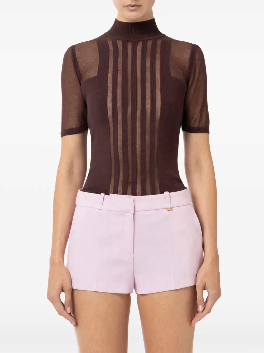 High-Neck Top