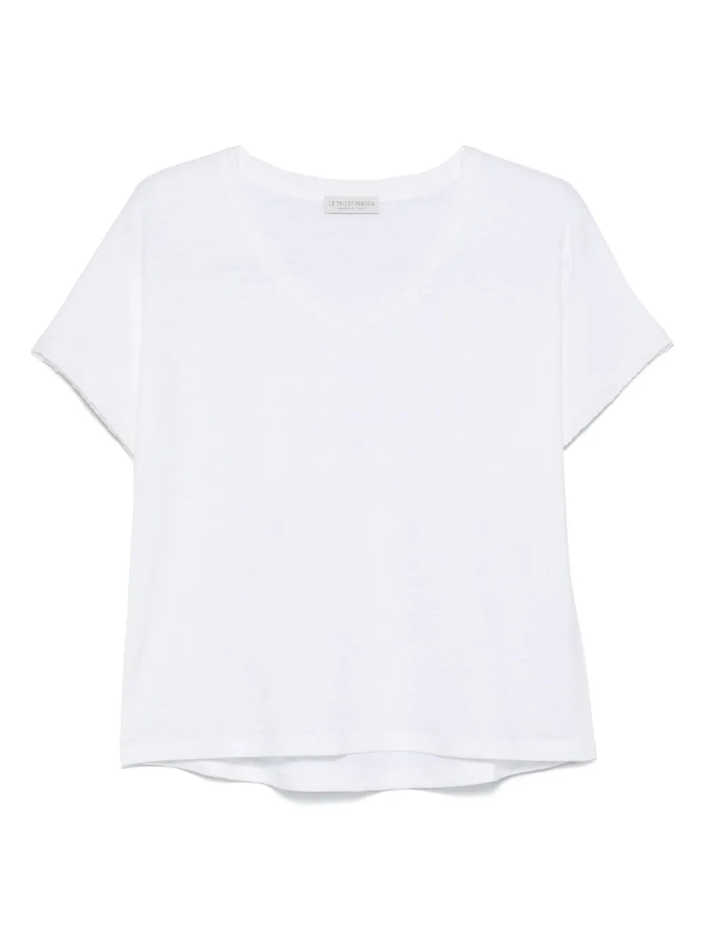 Sequined-Trim T-Shirt
