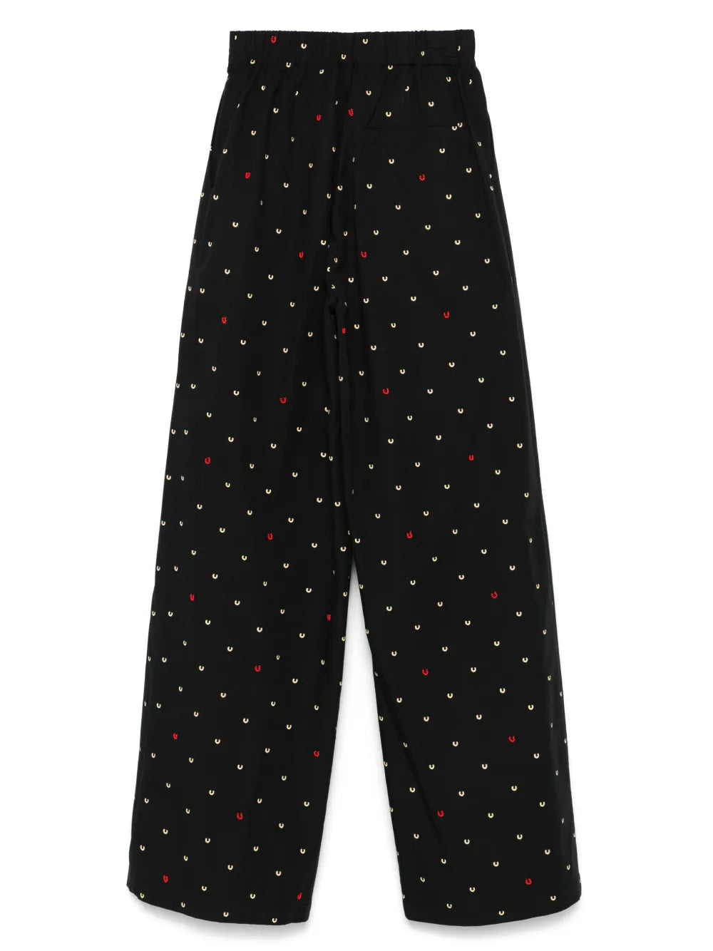 Printed Poplin Trousers