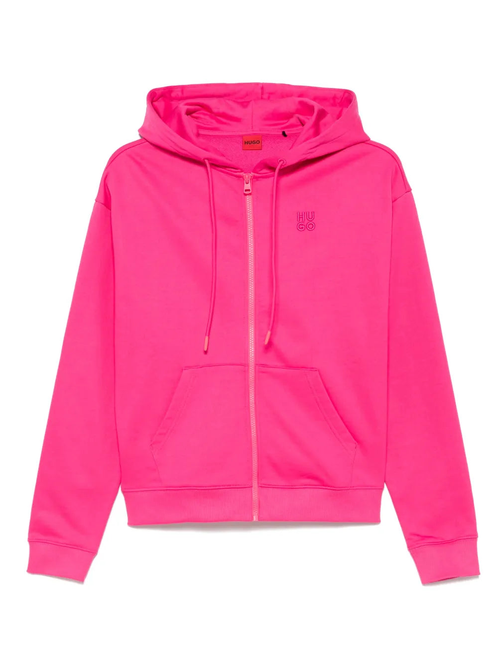 Stacked Logo-Embroidered Hoodie