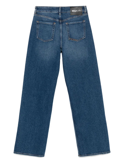 Logo-Patch Jeans