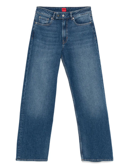 Logo-Patch Jeans