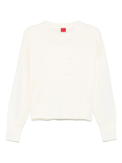 Logo-Debossed Sweater
