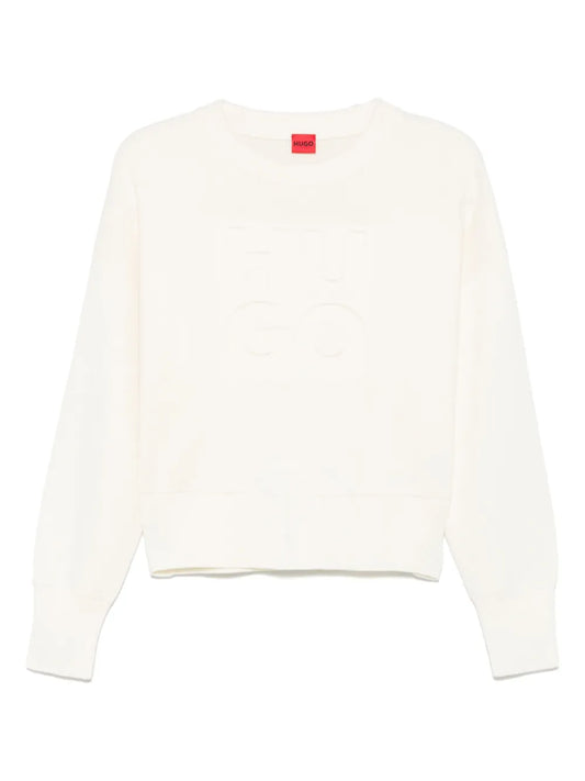 Logo-Debossed Sweater