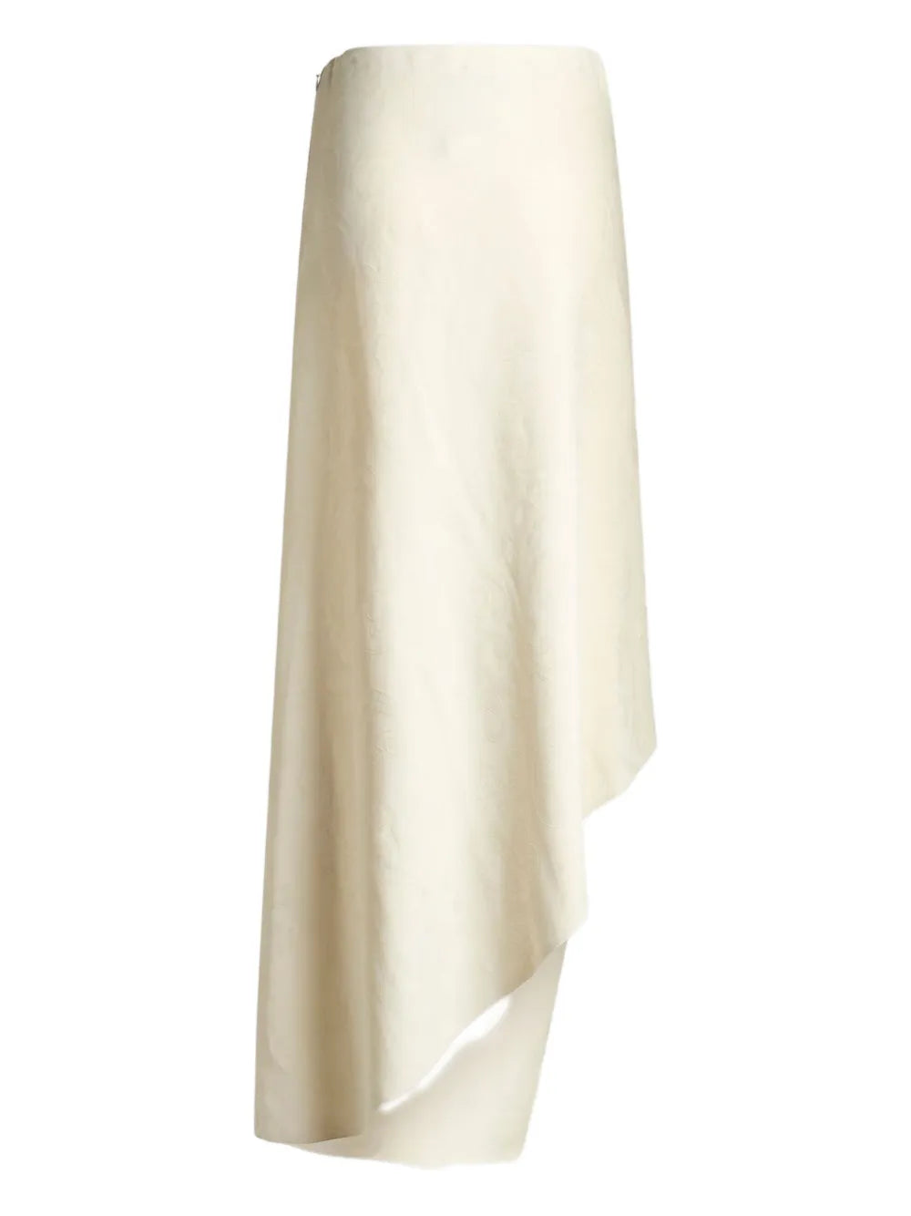 Asymmetric Midi Skirt