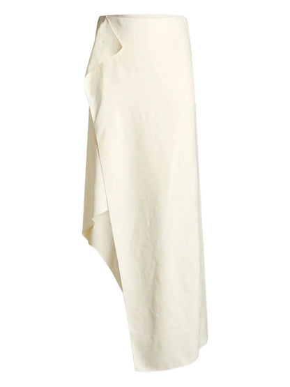 Asymmetric Midi Skirt