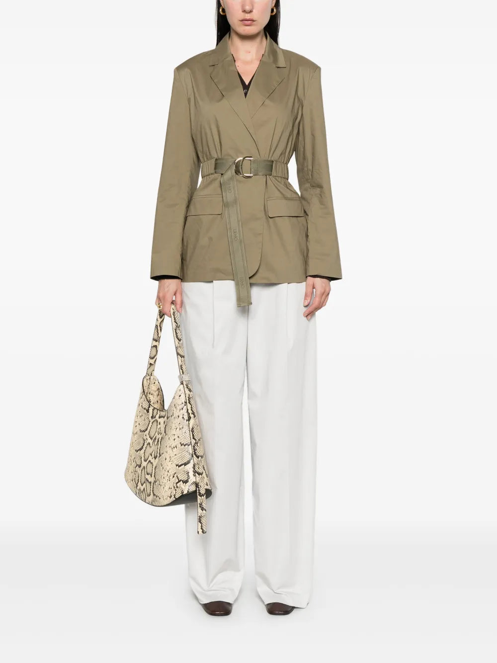 Belted Blazer