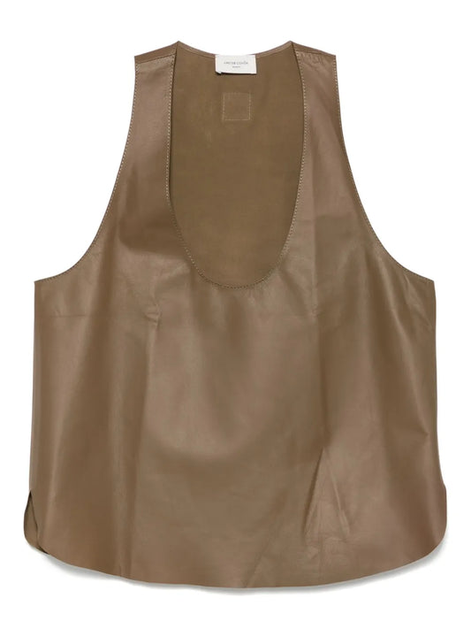 Leather Vest