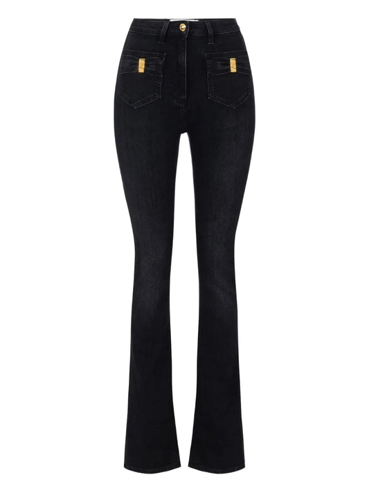 Logo-Plaque Jeans