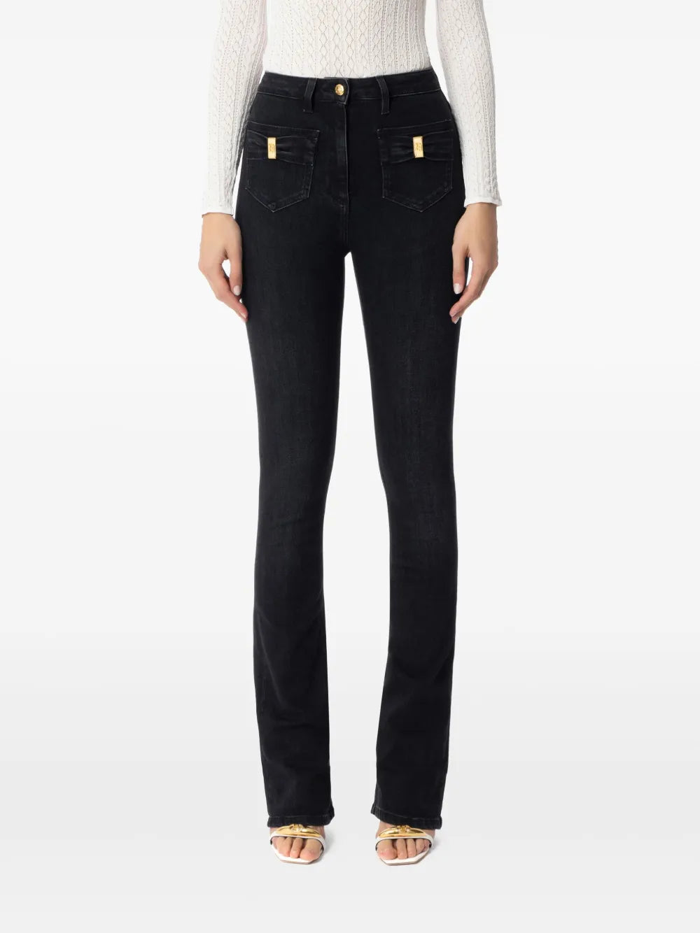 Logo-Plaque Jeans