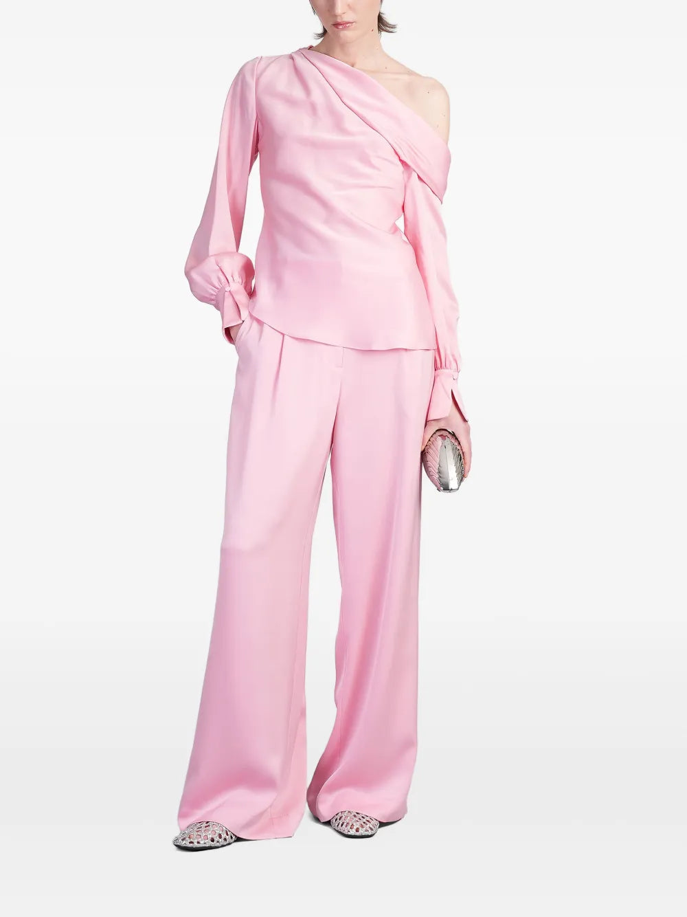 Pleat-Detailing Trousers