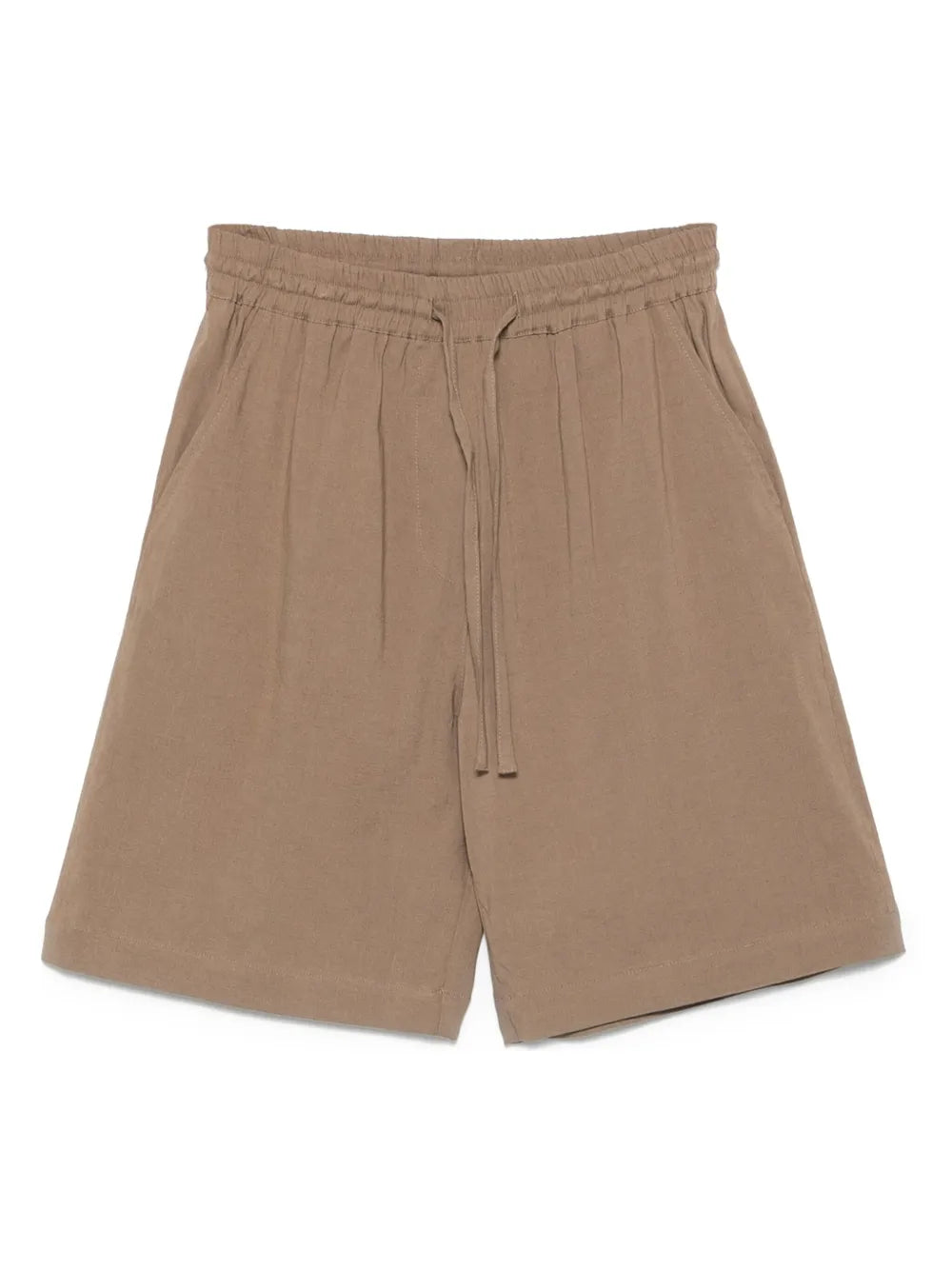 Slub-Texture Shorts