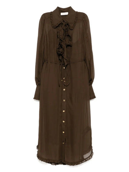 Midi Ruffle Dress