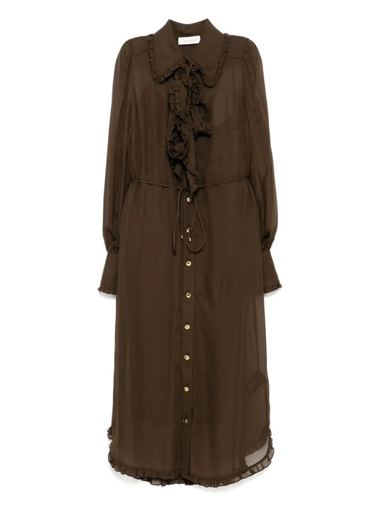 Midi Ruffle Dress