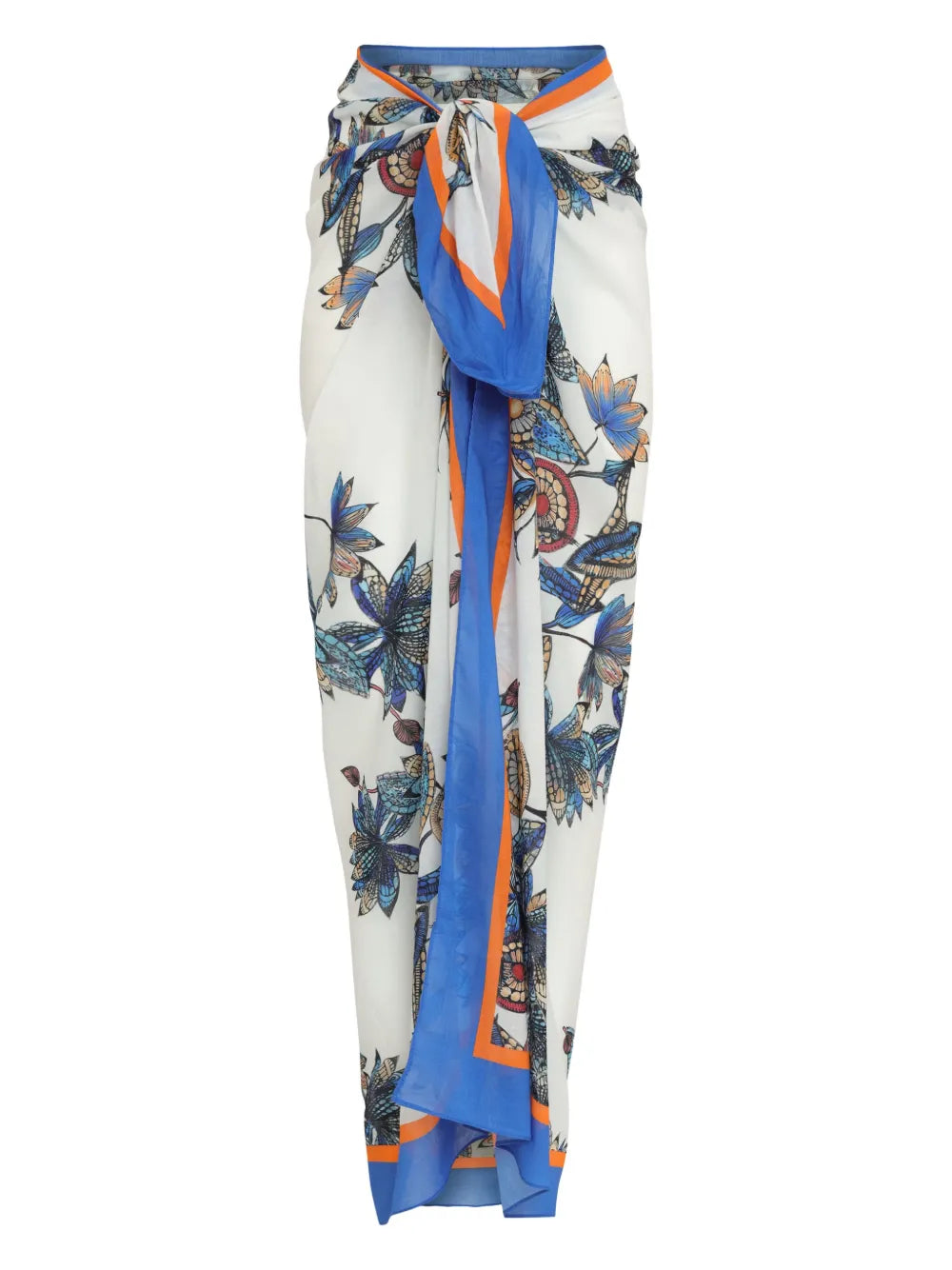 Floral-Print Pareo