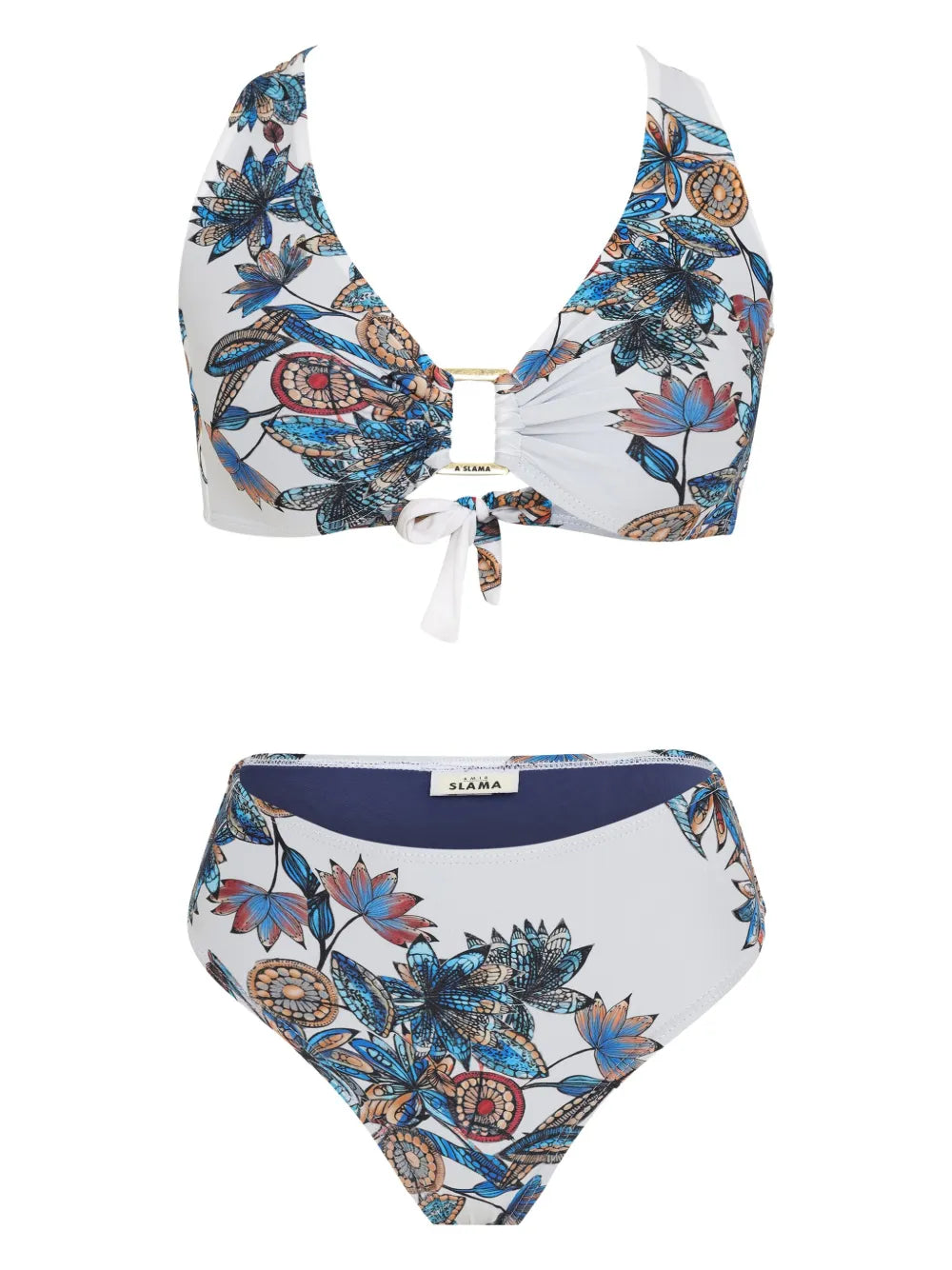 Floral-Print Bikini