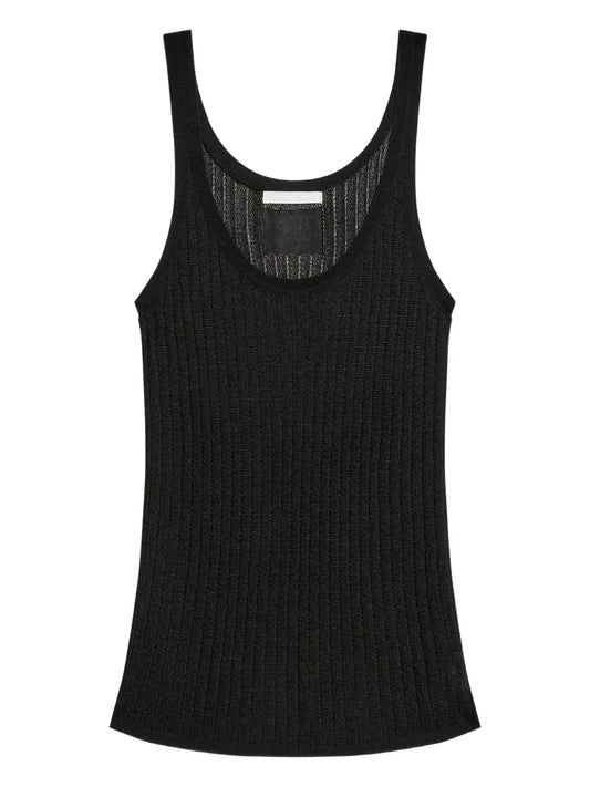Ribbed-Knit Tank Top