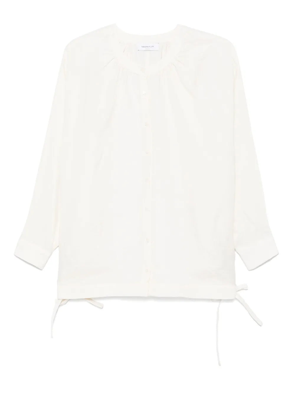 Gathered-Detail Blouse