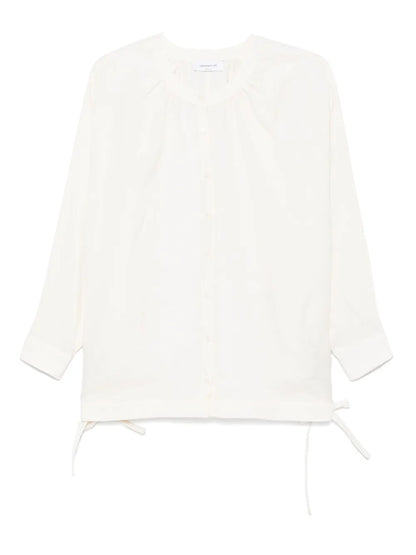 Gathered-Detail Blouse