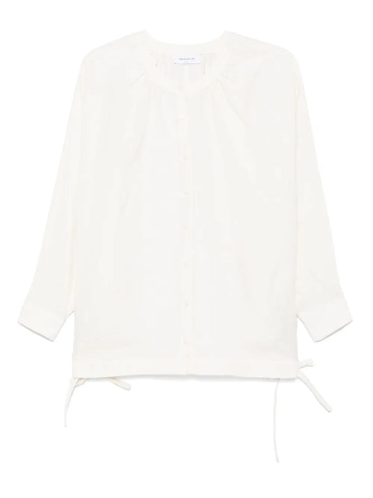 Gathered-Detail Blouse