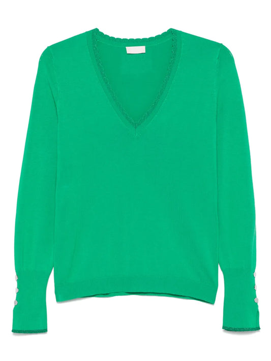 Scallop-Trim Top