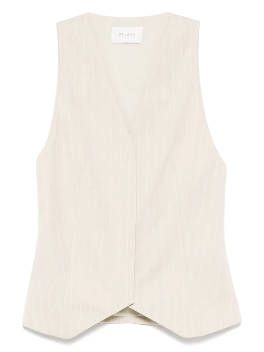 Pinstripe Vest