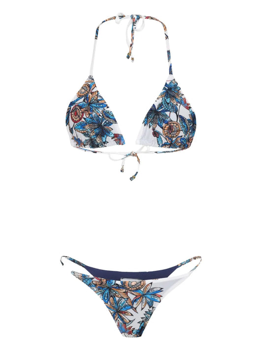 Floral-Print Bikini