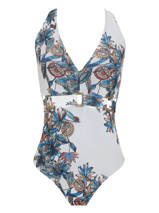 Floral-Print Swimsuit