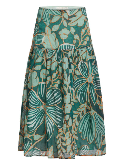 Owens Floral-Print Skirt